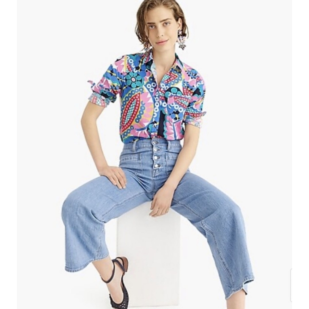 J.Crew - Ratti Kaleidoscope Print - Boy Shirt